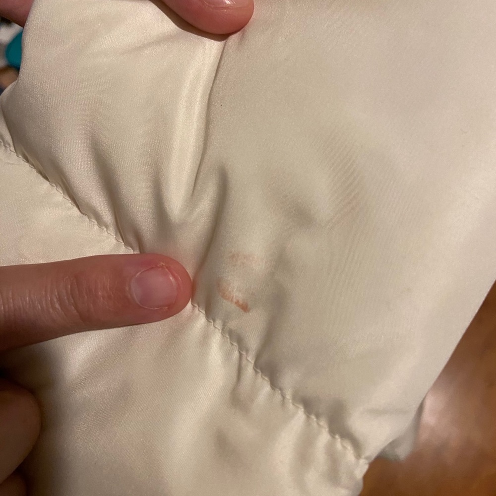 Land’s End Down Puffer Coat, Jacket Winter White - image 2